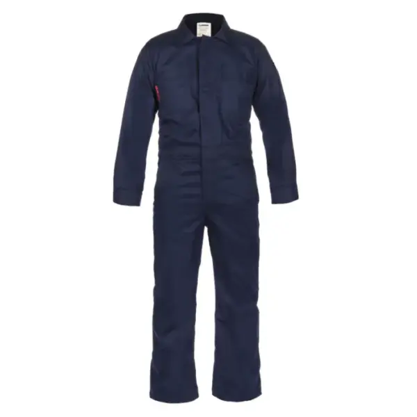 FR Coverall Genesis Cat 1 93% Meta Aramid 5%para Aramid 2%antistatic Fiber, NB - MPA100NB