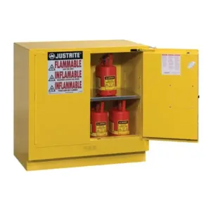 Justrite Sure-Grip® EX Undercounter Flammable Safety Cabinet, 22 gallon - 892320