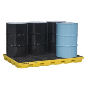 Justrite 6 Drum Accumulation Center Yellow Justrite 28658