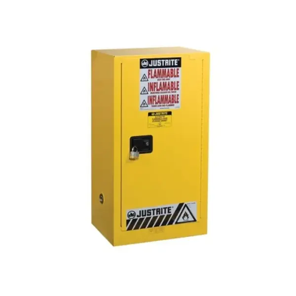 Justrite Sure-Grip® EX Compac Flammable Safety Cabinet, 15 gallon - 8915201