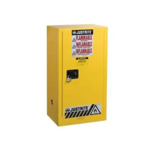Justrite Sure-Grip® EX Compac Flammable Safety Cabinet, 15 gallon - 8915201