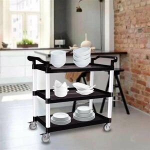 PLASTIC SERVICE TROLLEY