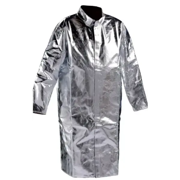 JUTEC Heat Protection Coat, Made of Preox-Aramid Fabric (KA-2), Aluminised - HSM130KA-2