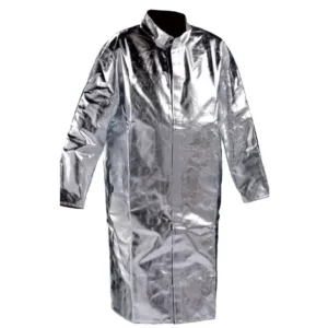JUTEC Heat Protection Coat, Made of Preox-Aramid Fabric (KA-2), Aluminised - HSM130KA-2