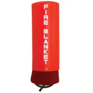 JUNKIN Fire Blanket with Rust Proof PVC Canister - JSA-1006