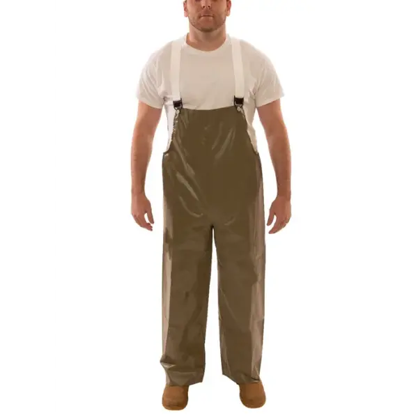 TINGLEY Chemical Bib Overall, Neoprene on Nylon, Plain Front - O12008