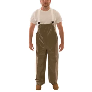 TINGLEY Chemical Bib Overall, Neoprene on Nylon, Plain Front - O12008