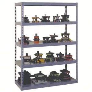 TENNSCO Boltless Shelving: Standalone, Extra-Heavy-Duty, 60 in x 24 in, 84 in Overall Ht, 5 Shelves - 8CHM8