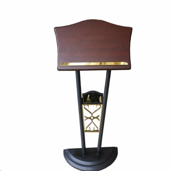 WOOD/IRON SIGN STAND