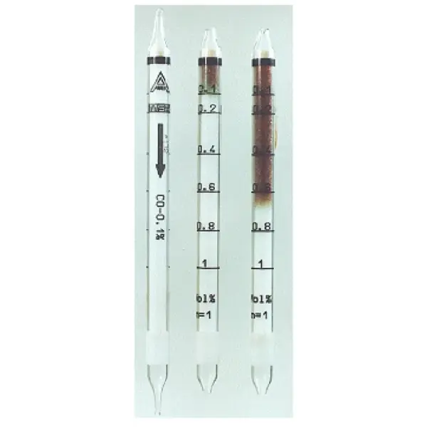 KwikDraw Gas Detector Tubes for Carbon Monoxide, 0.1 - 1.0 Vol%, 10 Per Box - D5085822