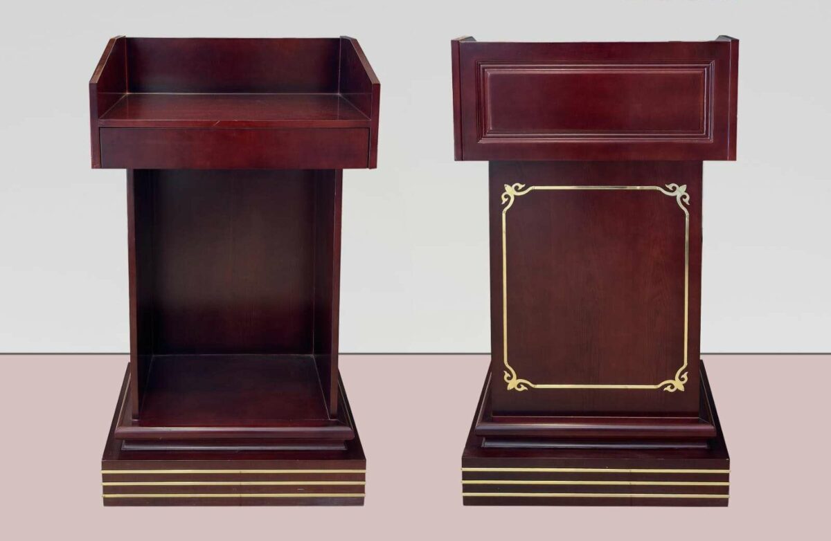 WOODEN PODIUM - Image 1