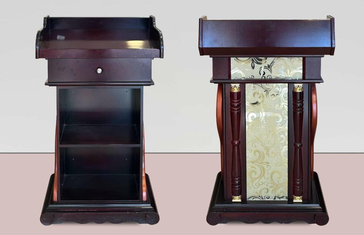 WOODEN PODIUM - Image 1