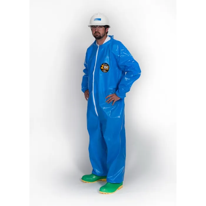 6 Kappler Zytron® Disposable Chemical Coverall, Bound Seam Construction, Large - Z1B417XP - Image 1