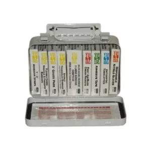 First Aid Only 10 Unit Weatherproof Steel First Aid Unitized Kit - 5001-AID