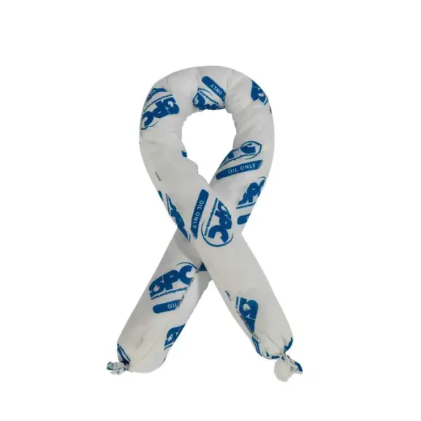 BRADY Oil Only absorbents 3 in Dia x 4 ft L