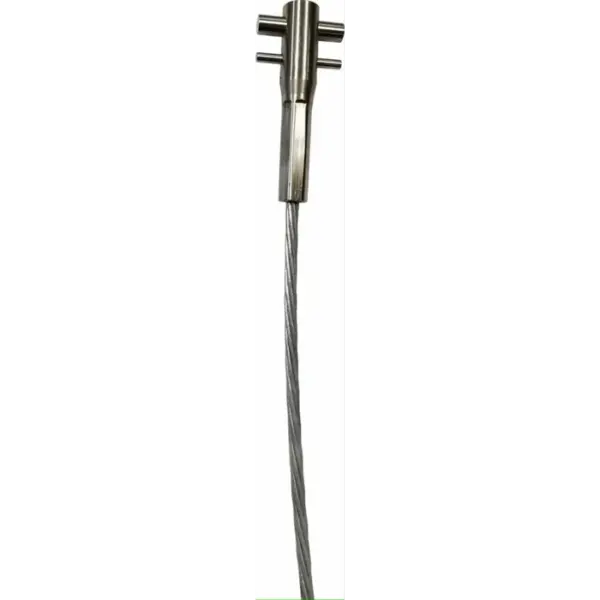 Lad-saf Swaged Cable, 3/8 Inch, 1x7, Galvanized Steel, 200 Ft - Dbi Sala - 6104200