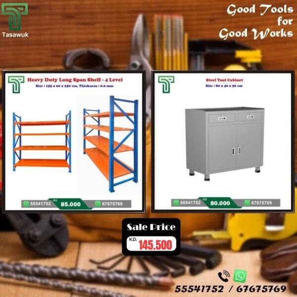 Save More on Workbench & Shelving Combos – 4