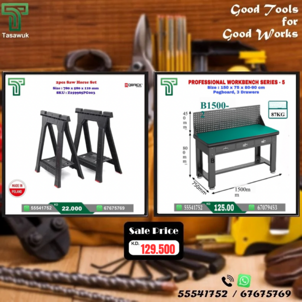 Grab the Perfect Pair – Workbench & Toolbox Combo - 24
