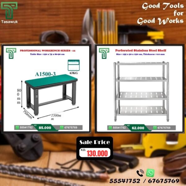 Save More on Workbench & Shelving Combos – 9