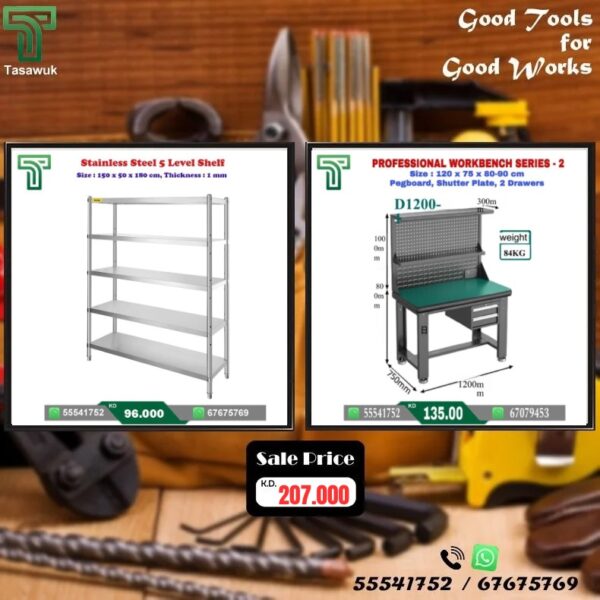 Save More on Workbench & Shelving Combos – 26