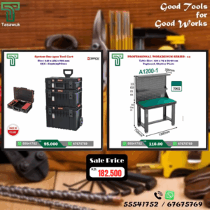 Grab the Perfect Pair – Workbench & Toolbox Combo – 11