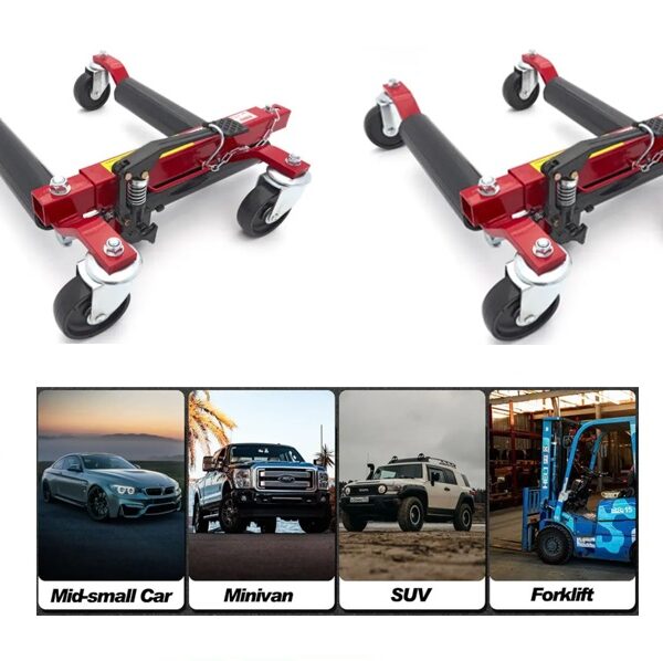 Hydraulic Wheel Dolly Set - 2 pcs