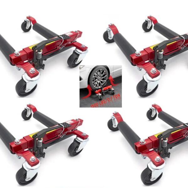 Hydraulic Wheel Dolly Set - 4 pcs