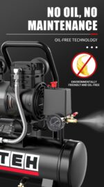 TEH Air Compressor 10 ltr with 1300W Silent Motor - Image 8