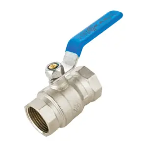 1/2 Inch Bsp Brass Chrome Plated Mini Ball Valve With Tee Handle -(fs17415-0) - Hughes - HVL25090