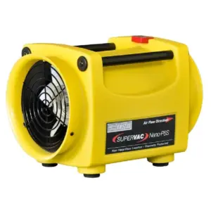 SUPER VAC, Axil Blower 1/3 HP Electric Nano Confined Space, Fan 8” - P8S-220V