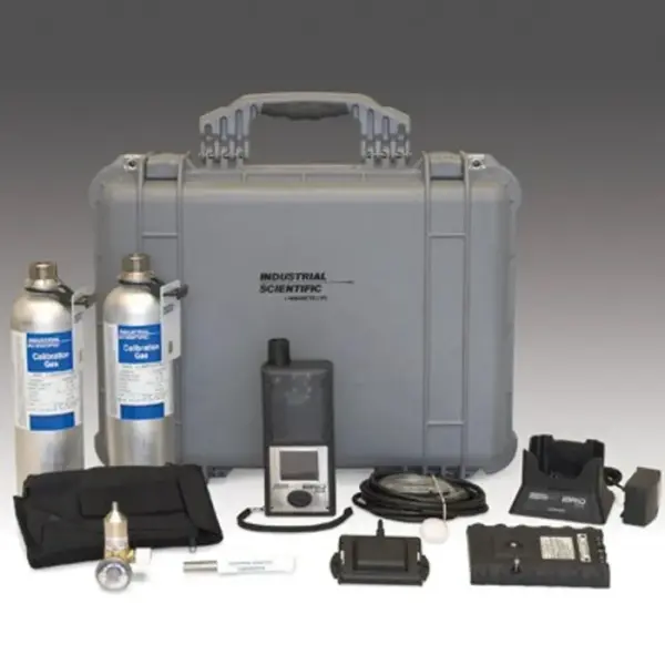 Industrial Scientific MX6 iBrid Multi-Gas Monitor, LEL (Methane), CO, H2S, O2, Lithium-ion Extended Range Battery, Pump MX6-KIT-L12320211-SA