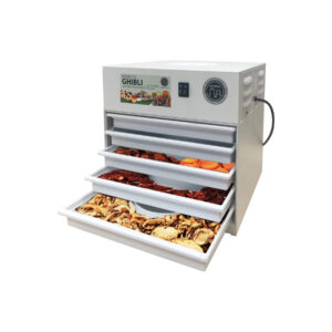 Novital Food Dehydrator, Electric Food Dryer with 5 Trays, Ideal for Fruit, Healthy Snacks, Vegetables, Meats & Chili for Commercial Home and Kitchen (Made in ITALY)