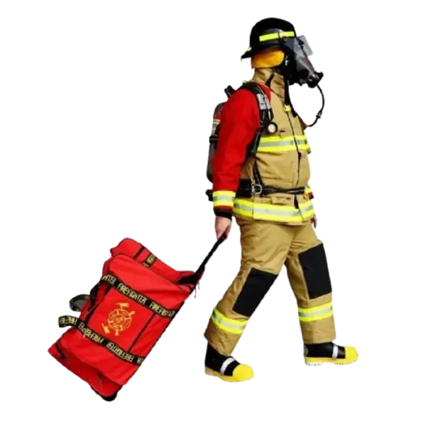 Vidafor Fire Fighter Gear Bag, Red, Polyester - VB01