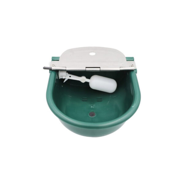 Drinking Bowl 4 Liter Capacity with Stainless Steel Lid and Plastic Bowl