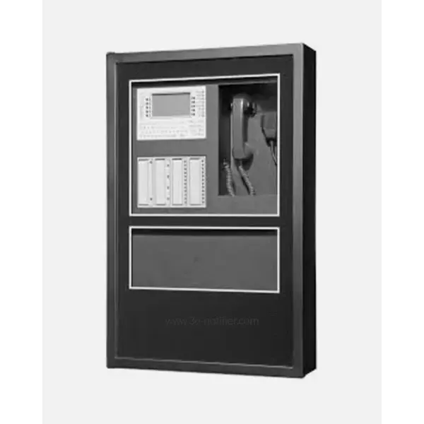 NOTIFIER Backbox, 4 chassis, black. - SBB-D4