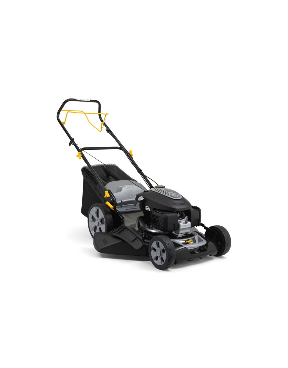 Alpina Italy 51cm Petrol Lawn Mower for Lawn & Garden, Grey/Black, AL5 51 SHQ - Image 1