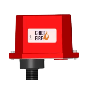 Chief Fire Pressure Switch, 4-20psi , Model Cf-ps10/cf-ps10-2 Two Set Os Spdt, DB-CF-PS10-2