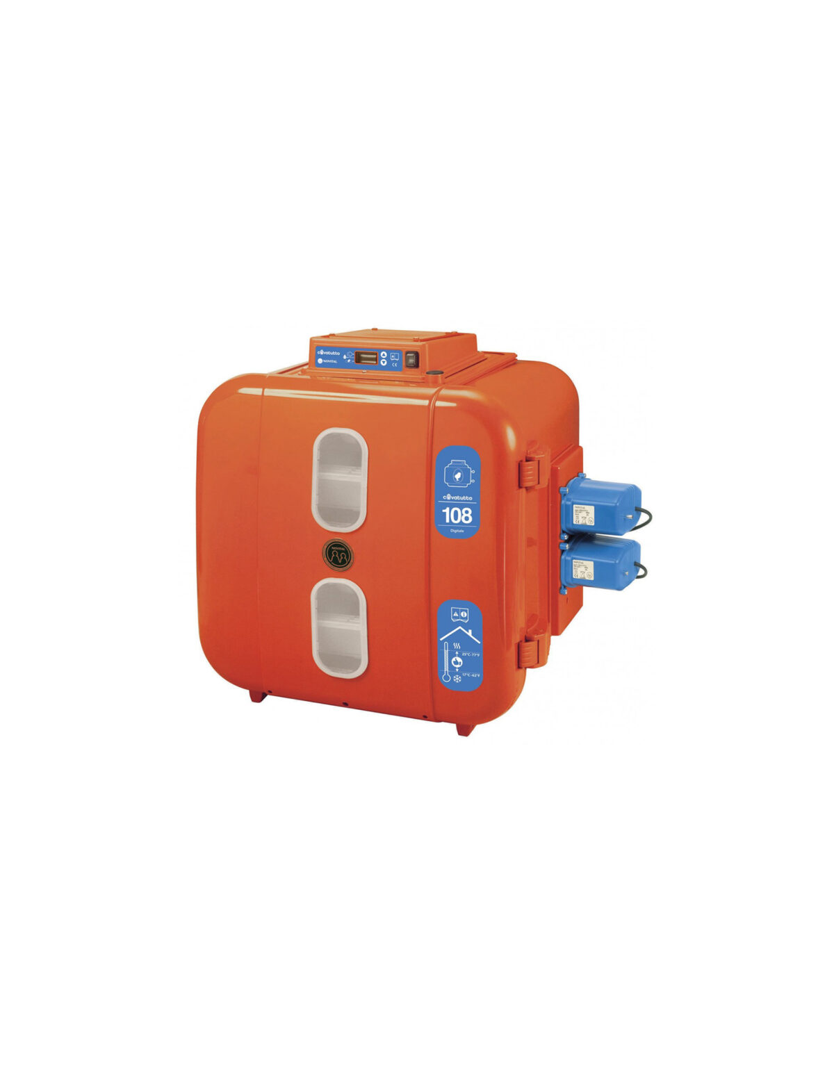 26 Novital 108 Incubator, Digital Automatic Egg Incubator for Hatching Eggs, Poultry Hatcher, Made in Italy - Image 1