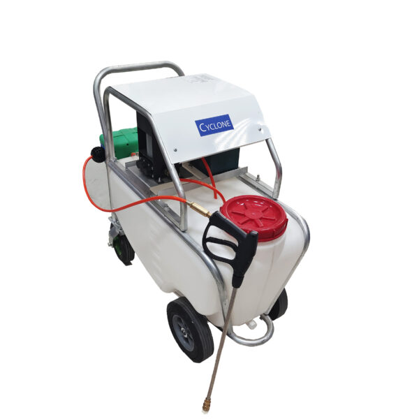 Cyclone 75L Wheel Barrow Sprayer (Battery Operated)