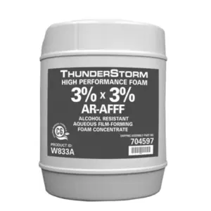 WILLIAMS CLASS B POLAR SOLVENTS THUNDERSTORM® W833A 3%x3% AR AFFF Concentrate Foam Tote - 704601