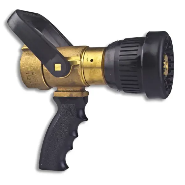 AKRON 1 1/2'' Brass Fog Nozzle with Pistol Grip - 3019
