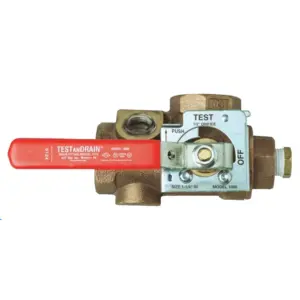 AGF Test and Drain Valve, Threaded ends, Model 1000