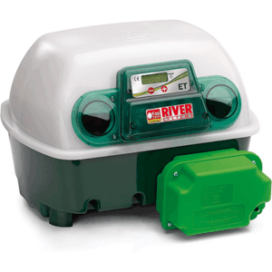 River Digital Incubator ET-12, Ovomatic Egg Turning Unit,12 Eggs, Quail, Cockatiel, Ara, Lovebird, Rose-ringed parakeet(Made in Italy)