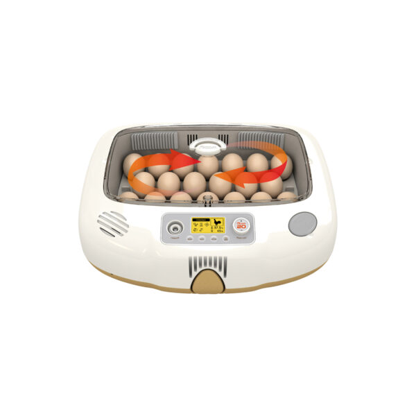 Rcom Automatic Egg Incubator for Hatching Eggs with Automatic Temperature Control, Humidity Sensor, PX-20-DO (Made in Korea)