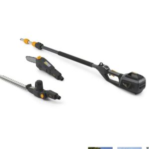 Alpina Multitool AMT 48 Li Kit, Telescopic Lopper 25cm (350W), Hedge Trimmer Attachment with 46cm (350W) Blades, For High Heights, 48V (2Ah) Battery, Battery and Charger Included