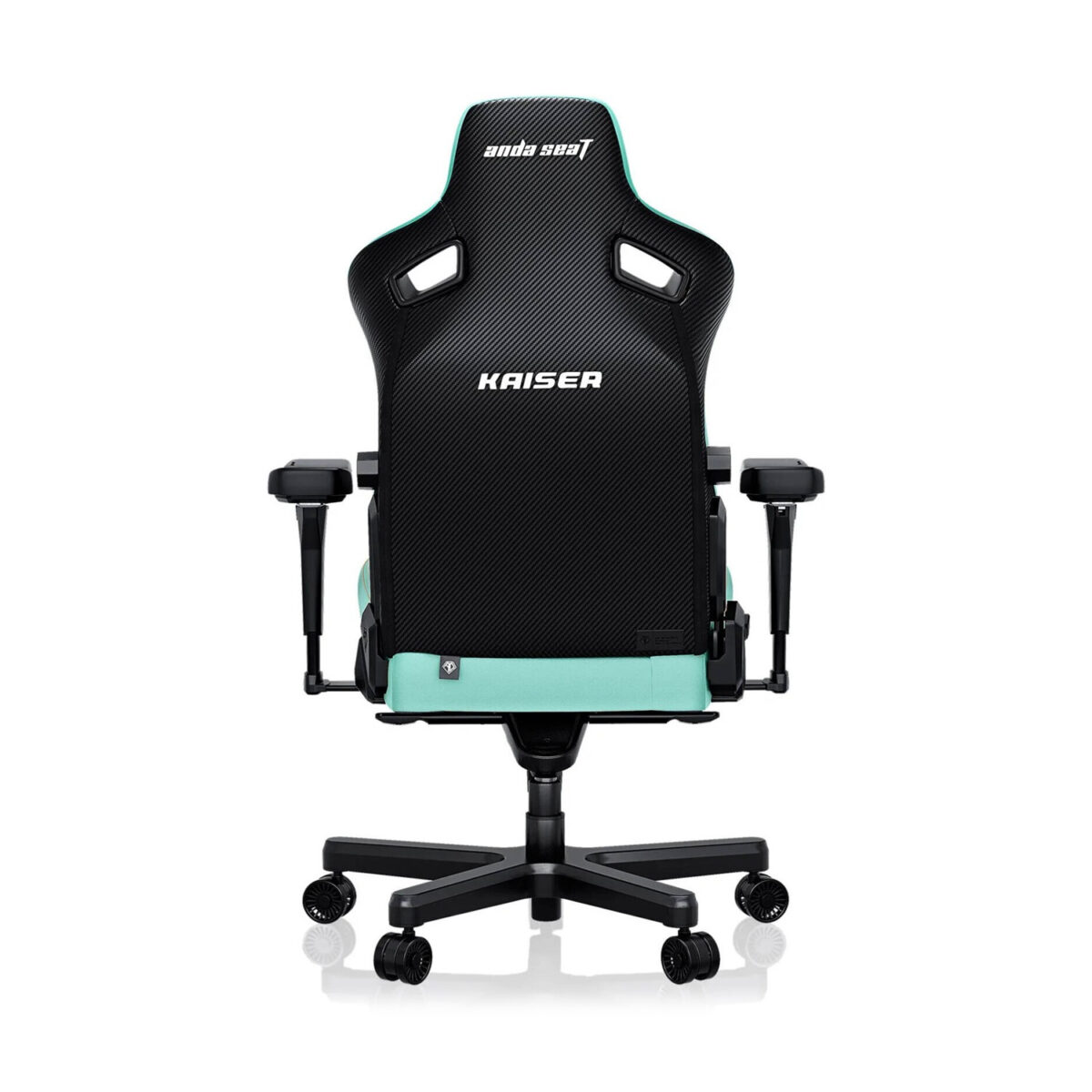 Anda Seat Kaiser 3 Large -Premium Ergonomic PVC leather, With Magnetic Memory Foam Neck Pillow - Green - Image 2