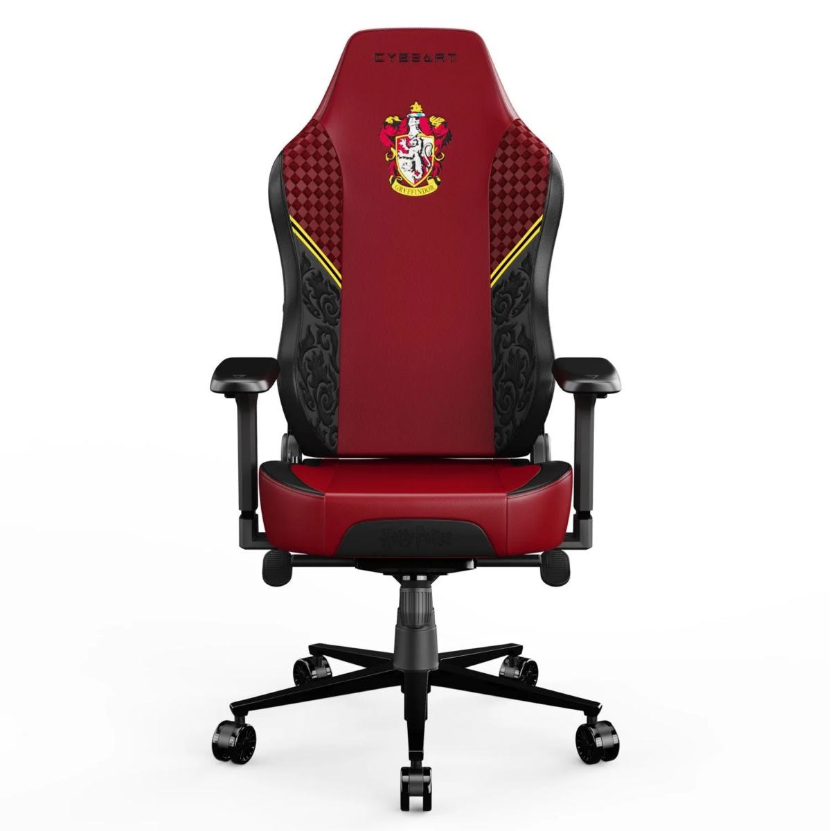CYBEART Harry Potter GryFfindor PU Leather, 4D Armrest, Inbuilt Lumbar Support Ergonomic, Recline & Tilt Gaming Chair - Image 1