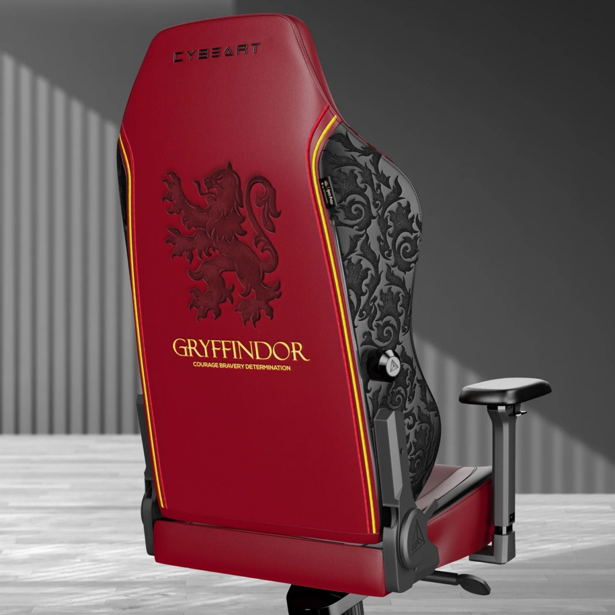 CYBEART Harry Potter GryFfindor PU Leather, 4D Armrest, Inbuilt Lumbar Support Ergonomic, Recline & Tilt Gaming Chair - Image 3