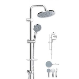 Nobel Chrome Orion Rain Shower Set Vs-2428