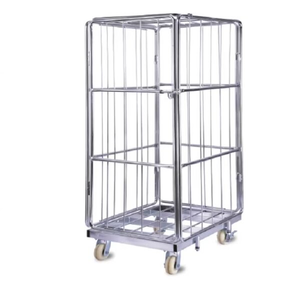 Metal Four Side Cage Trolley